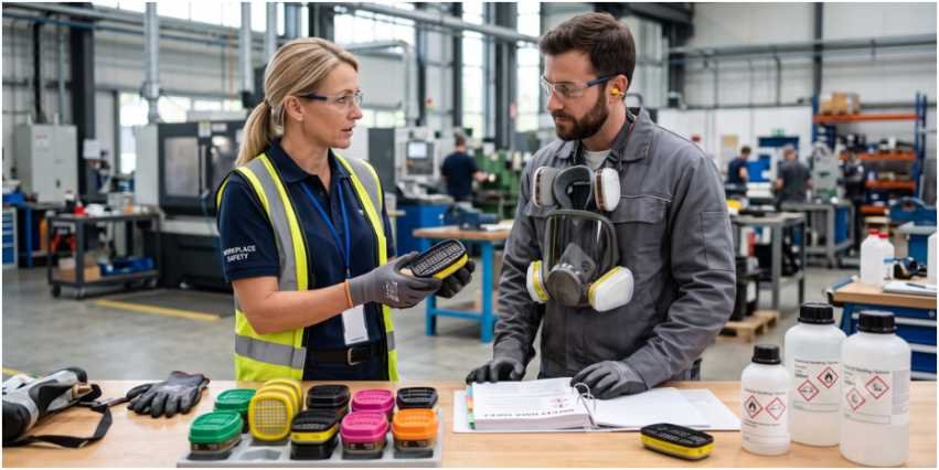 How To Choose Respirator Cartridges For Workplace Chemicals